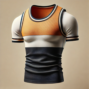 Camiseta de Gimnasio para Hombre, Directo de Fábrica, Transpirable, de Algodón, Color Sólido, Tejido de Punto, Alta Calidad, Estilo Casual, Secado Rápido - Product Image 3