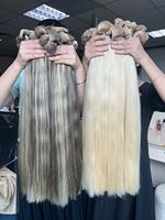 Bande cheveux cheveux naturels Extens Extensiones Cabello Ombre Raw Virgin Remy 100 humain Remy Extensions de cheveux