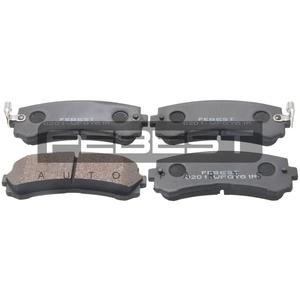 Pastiglie freno posteriori FEBEST (0201-WFGY61R) - Product Image 1