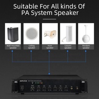 Sortie de classe D d'amplificateur de système de PA USB professionnel 220V pour la radio de karaoké à la maison avec la communication de micro de musique