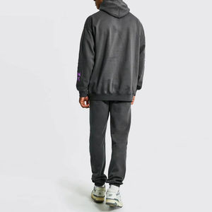 2025 nouveau Stock dernier prix sérigraphie lavage à l'acide survêtement haute qualité grande taille hommes lavage à l'acide survêtements - Product Image 4