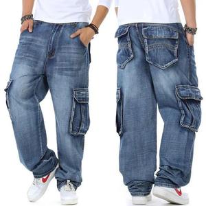 Kivotech Fashion <b>Mens</b> Jeans Stars Towel Embroidery <b>Baggy</b> <b>Men</b> Jeans Y2K Clothes Straight Hip Hop Cotton <b>Trousers</b> Streetwear - Product Image 1