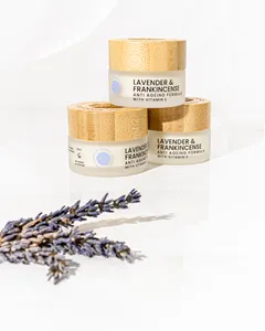 Anti-Aging Vitamine E 15Ml Travel Size Lavendel & Wierook 100% Natuurlijke Handgemaakte Huidverzorging De Edinburgh Natural Skincare Co.