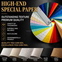 Papier texturé de luxe en rouleau, 250 g/m², en carton lin, gaufré à la française, recyclable, pour impression d'invitations