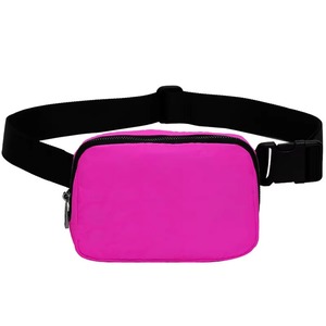 Venta al por mayor de múltiples colores de la venta de diseño de cierre de cremallera Messenger Bum Belt Sling riñonera bandolera cinturón lateral cadera pierna riñoneras - Product Image 1