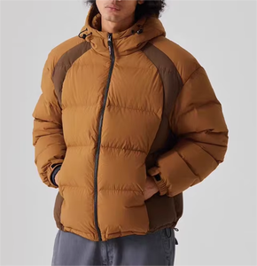 Veste matelassée à capuche classique en gros Manteau d'hiver Veste matelassée d'hiver de haute qualité pour les sports de plein air Design OEM - Product Image 1