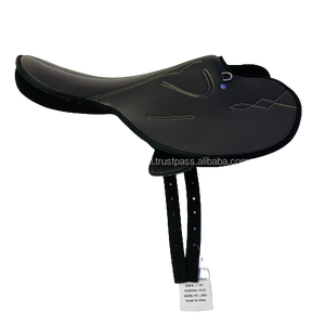Selle de course anglaise en synthétique durable de qualité supérieure avec logo et couleur personnalisés pour l'exercice des chevaux, prix de gros en provenance d'Inde - Product Image 1