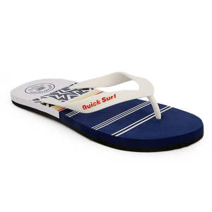 Tongs pour hommes Quick Surf 2334 - Blanc et bleu - Product Image 1