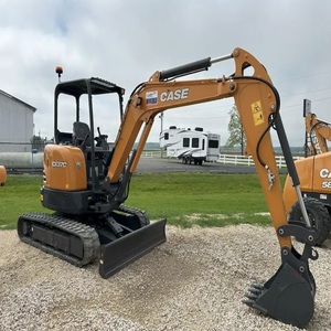 Miniexcavadora de cadenas CX33C usada de calidad 2024 con motor, bomba, caja de cambios y rodamientos de alta eficiencia en venta - Product Image 1