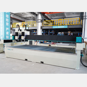 Cabezales de corte de agua duales Máquina de corte por chorro de agua CNC para corte por chorro de agua de metal y cerámica - Product Image 3