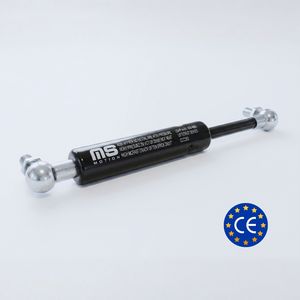 Amortiguador de Gas Industrial de Acero Negro MotionStruts LS14BJ-200-505-F1 27mm-14mm 505mm 19.88in 700N-2400N - Product Image 1