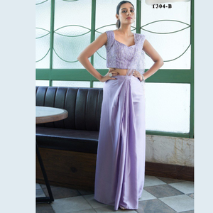 เปิดตัวชุดส่าหรีผ้าซาตินนำเข้าสุดพิเศษแบรนด์ดังจาก Royal Export ใน Gujarat - Product Image 4