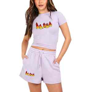 <b>Women</b> Elastic Waist <b>Shorts</b> Comfy Everyday Casual Summer Lightweight Breathable Relax Fit Street Fashion Trendy Comfortable wear - Product Image 1