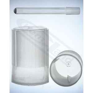 Korek-Transparent pour porte-tube à essai avec ventilation 13 Op = 10pcs - Product Image 1