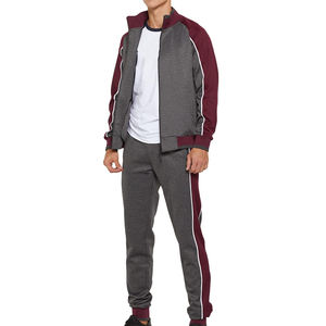 Ensemble de survêtement pour homme, 2 pièces, tenue décontractée, survêtement de sport contrasté, ensembles de jogging - Product Image 5