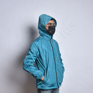 2025 chaquetas impermeables cortavientos para exteriores con logotipo personalizado al por mayor nueva ropa de invierno con capucha y mangas - Product Image 2