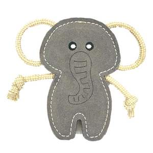 HAUSTIER-Juguetes masticables para perros de piel de ante natural, cuerdas de dentición de corte lavable y flexible para dueños de mascotas, H1, proveedor indio - Product Image 4