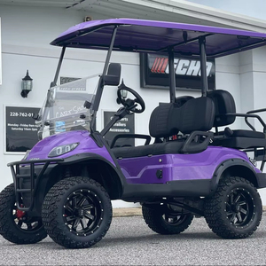 Voiturette de golf électrique de qualité supérieure 4 places à vendre, best-seller, nouvelle version 2025 EV 6 avec une vitesse de 70 km/h et une autonomie de 90 km - Product Image 1