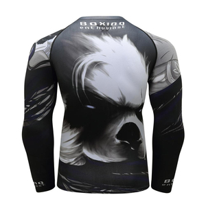 Wholesale Custom Rash Guard, Best Design High Quality Rash Guar, <b>Compression</b> <b>Shirt</b> & BJJ Gear For Mens - Product Image 3