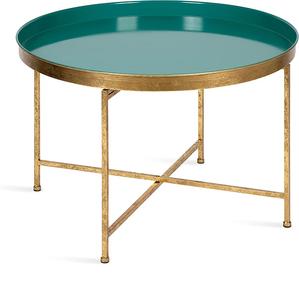 Whole Sale Metal Hammered Large <b>Round</b> Shaped Coffee <b>Table</b> Home Office Decorative Furniture Tea Coffee <b>Tray</b> Stand <b>Table</b> - Product Image 4