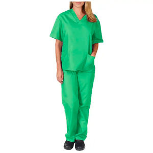 L'hôpital médical de textile tissé adapté aux besoins du client frottent les uniformes pour les femmes - Product Image 3