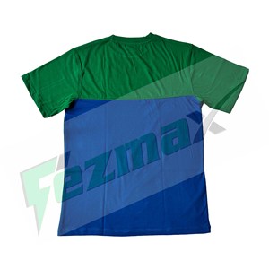 เสื้อยืดผู้ชายรัดรูปเข้ารูปมีสไตล์เสื้อยืดผ้าคอตตอนไซส์ใหญ่ผ้า5% แห้งเร็วผ้าคอตตอนสีเรียบขายส่ง - Product Image 2