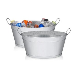 Seau à bière en acier inoxydable avec logo personnalisé, prêt pour la fête, gardez votre bière fraîche, seau à boissons en acier inoxydable, refroidisseur à bière en métal - Product Image 6