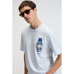 GRIMELANGE SAVOR เสื้อยืดคอกลมพิมพ์ลายผ้าฝ้าย 100% สำหรับผู้ชาย - Product Image 1