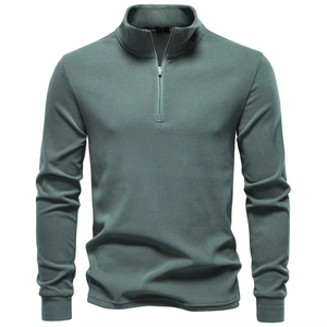 2025 New <b>Men's</b> Soft Shell Windproof Sweatshirt Stand Collar Long Sleeve Half Zip Breathable Warm UV Protection <b>Pullover</b> Casual - Product Image 2