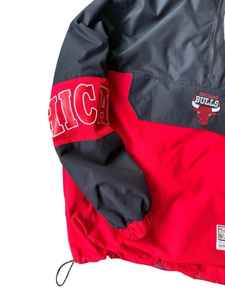 แจ็คเก็ตกันลมแบบสวมหัวทรงหลวมสำหรับฤดูหนาว2025มีซิปครึ่งปกผ้าจิงโจ้ปักลายบาสเก็ตบอลกระเป๋า - Product Image 3