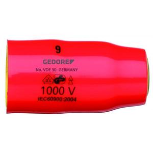 Gedore 3/8'' VDE Hexagonal Metric <b>Socket</b> - Product Image 1