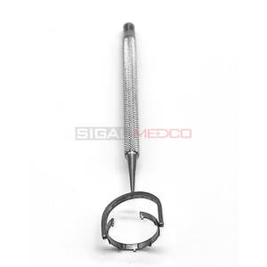 Pinzas de Fijación Hoffman Thronton Globe, Instrumentos Quirúrgicos Oftálmicos Manuales de Acero Inoxidable Alemán, Certificación CE, Retina, Cornea - Product Image 2