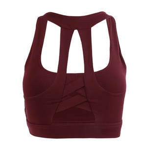 บราโยคะระบายอากาศได้ดีสำหรับเล่นยิมของผู้หญิงบราสำหรับเล่นฟิตเนสแบบปรับได้เป็นมิตรกับสิ่งแวดล้อม - Product Image 2