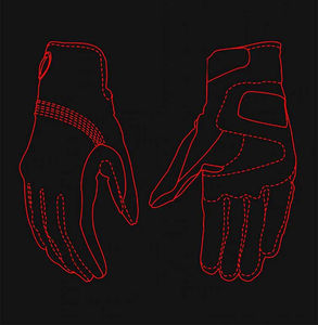 Gants de moto à doigts complets pour homme, protection extérieure, sport, respirant, course, cyclisme, conduite en ville, course, fitness - Product Image 6