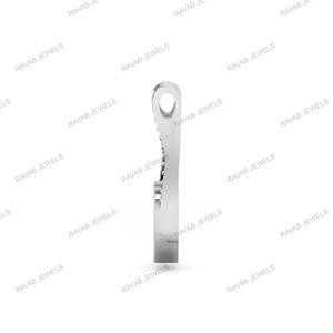 High Quality Women <b>Love</b> Heart Keepsake Semi Mount Blank Bezel Component Empty 925 Sterling Solid Silver Nickel/Lead Free Jewelry - Product Image 6