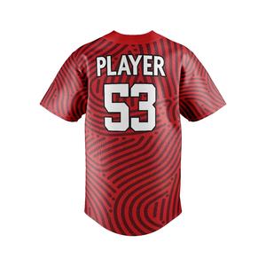 Jersey de béisbol con impresión por sublimación profesional modesta de fabricación de disfraces de etiqueta privada - Product Image 2