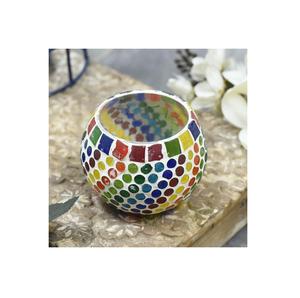 Nordic Classic Glass Candle <b>Holder</b> Mosaic <b>Tealight</b> <b>Holder</b> for Wedding Romantic <b>Tealight</b> Candles <b>Holder</b> for Home Decoration - Product Image 1