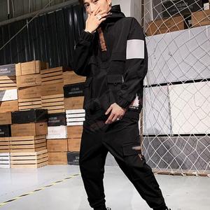 Survêtements de jogging pour hommes, mode automne-hiver, logo personnalisé, hip-hop, grande taille, course en plein air, streetwear, survêtements décontractés - Product Image 4