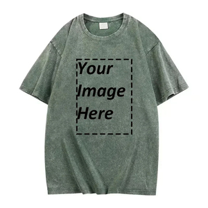 Camiseta personalizada Impresión Mezcla Camisetas 80% Algodón 20% Poliéster Camiseta para hombres Camiseta gráfica Camiseta para hombres - Product Image 2