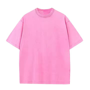 Camisetas de gran tamaño Vintage con lavado ácido para hombre, ropa de calle personalizada, camisetas gráficas de talla grande, colección de camisetas en blanco personalizables - Product Image 4