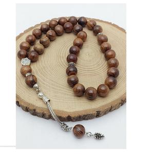 Set de Tasbih de Madera Hecho a Mano para Accesorios de Oración Musulmana, Mejora la Práctica del Dhikr con un Diseño de Cuentas Cómodo - Product Image 1