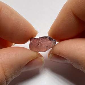 Zircon rose naturel du Mozambique, taille ovale, pierre précieuse non montée, certifié IGI, 3 mm - Product Image 1