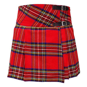 Proveedor y Fabricante de Mini Kilt Escocés de Tartán Rojo Stewart de Pakistán, Proveedores Originales de Kilts Escoceses - Product Image 1