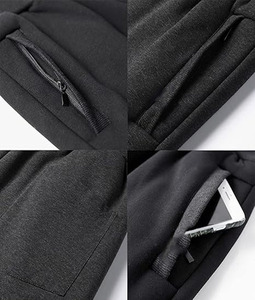 Pantalon de sport décontracté en toile de coton doux 100% de haute qualité à taille élastique pour homme, posté par Dress Sports - Product Image 4