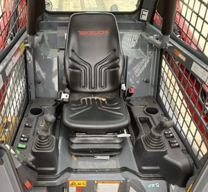 Used Takeuchi TL11V3 Skid Steer Loader Vertical Lift High Flow Hydraulic Crawler Compact <b>Track</b> Loader with Front Bucket for Farm - Product Image 5