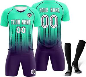 Uniforme de football de qualité professionnelle tendance style sportif moderne pour hommes nouvelle vente directe d'usine de polyester OEM-Top fabricant - Product Image 6