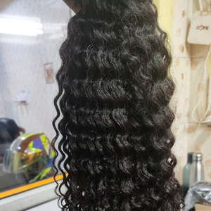 Extensiones de Cabello Humano Indio 100% Virgen con Cutícula Alineada, Ondulado Suelto, Doble Trama a Máquina, Permanente, Apto para Todos los Colores, Cabello Natural - Product Image 4