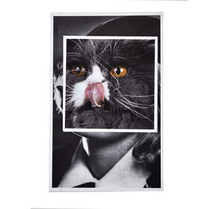Collage artistique A4 « Chats » 29,7x21cm - Collage Sarcastique - Product Image 3