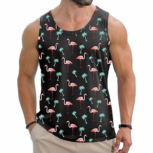 Wholesale <b>White</b> Plain Dye Solid O-Neck 100% Cotton Casual Muscle Tank Tops <b>Vest</b> <b>for</b> <b>Mens</b> made by Dress Sports - Product Image 1