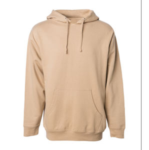 เสื้อมีฮู้ดแบบสวมหัวรุ่นยูนิเซ็กส์สำหรับทุกเพศ350gsm โอเวอร์ไซส์ลายพรางผ้าย้อมสีพัฟย้อมสีทึบ100% ผ้าคอตตอน - Product Image 3